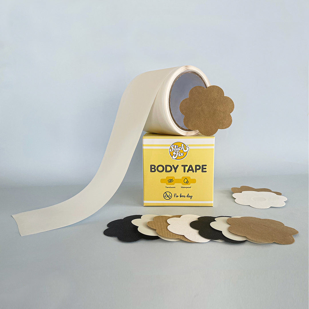 SlickFix Body Tape: Invisible Lift & Support for Any Outfit