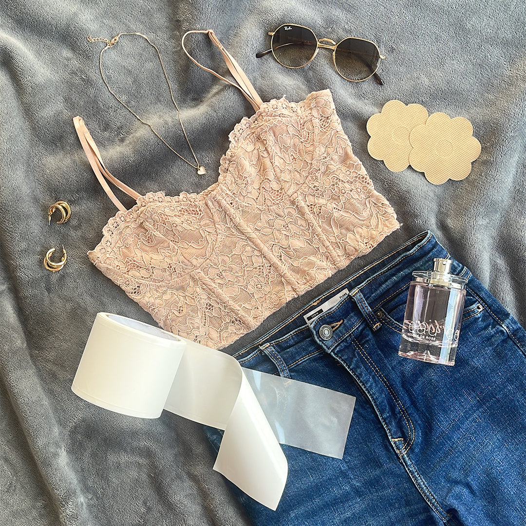 SlickFix Body Tape: Invisible Lift & Support for Any Outfit