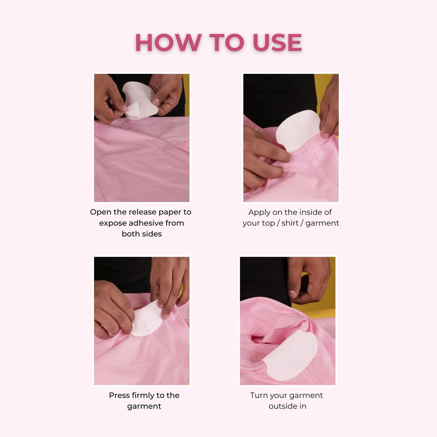 SlickFix Underarm Sweat Pads