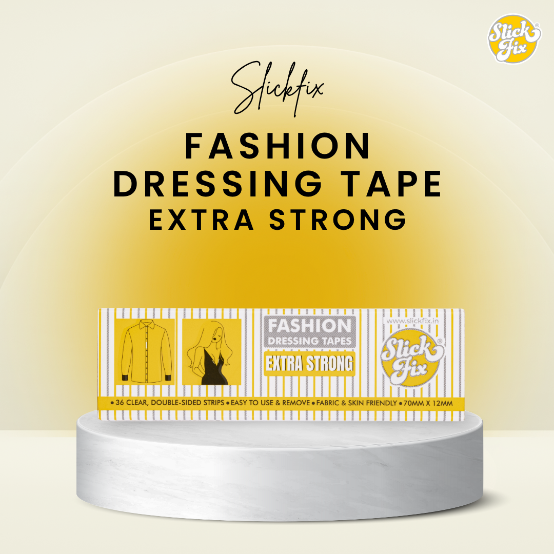 Reliable Extra Strong Double Sided Fashion Tape | SlickFix India Reliable Extra Strong Double Sided Fashion Tape | SlickFix India