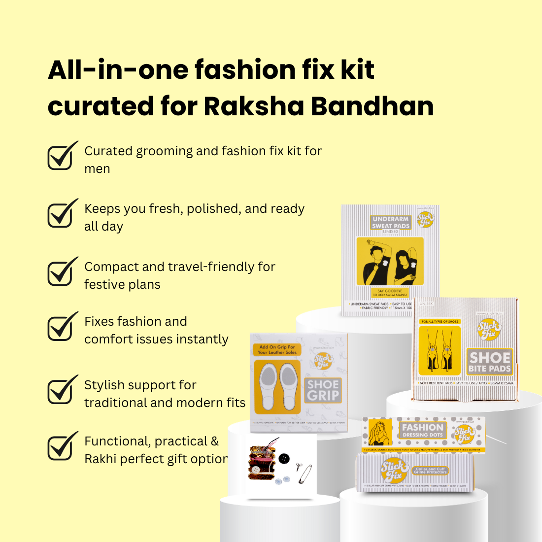 SlickFix Rakhi Bundle: For Him