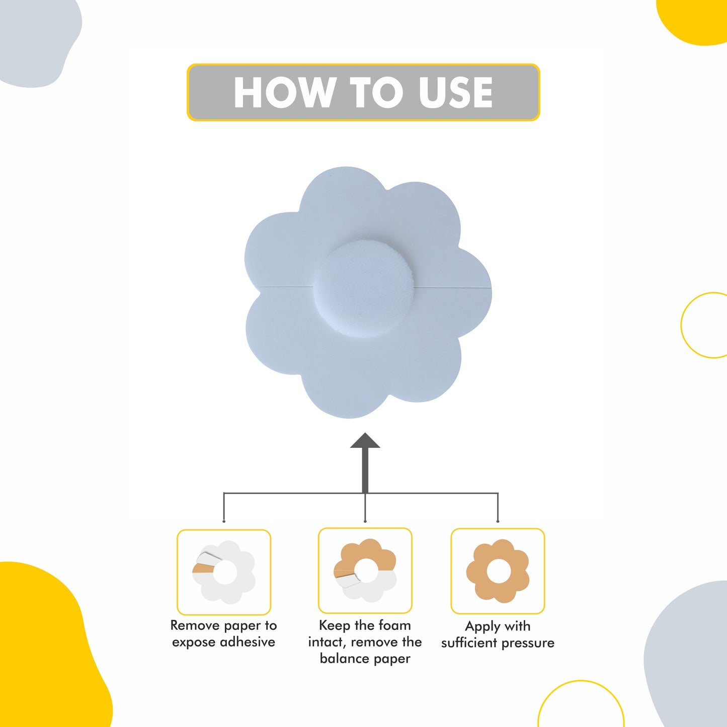 Slickfix Combo Pack - Fashion Dressing Tape (36 pcs each) & Nipple Covers (Skin Colour) (10 pcs each)