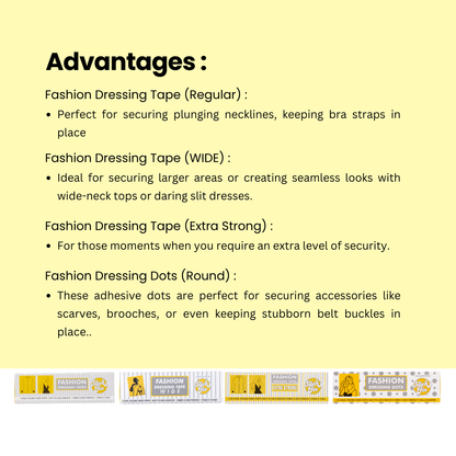 The Fashion Secret Bundle - Regular, Extra Strong, Wide and Dots
