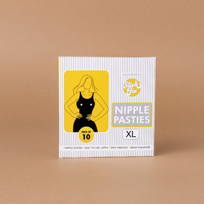SlickFix Nipple Pasties XL – Extra Coverage, Extra Comfort