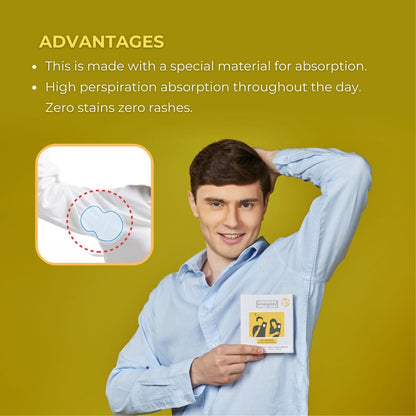 Underarm Sweat Pads by SlickFix | Say Goodbye to Sweat Stains Now