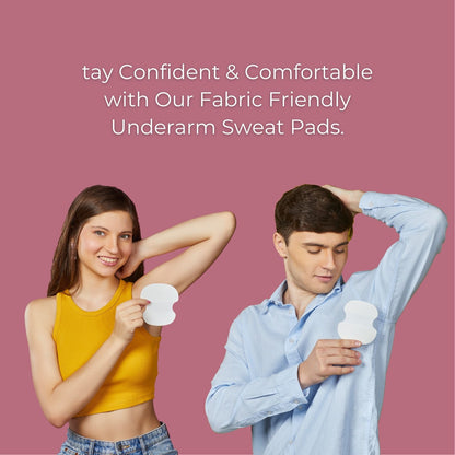 Underarm Sweat Pads by SlickFix | Say Goodbye to Sweat Stains Now