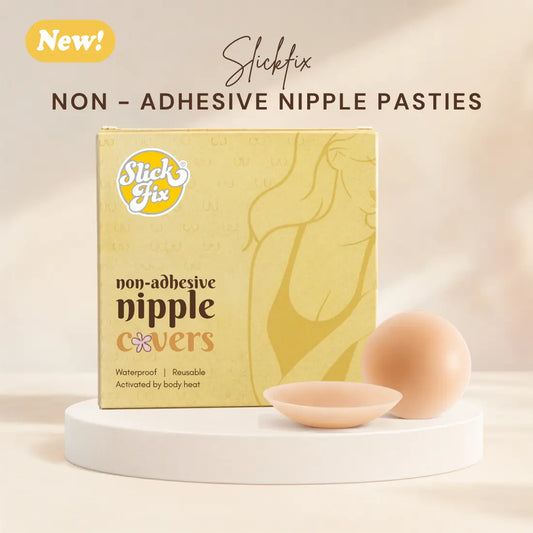 SlickFix Non Adhesive Silicone Nipple Pasties