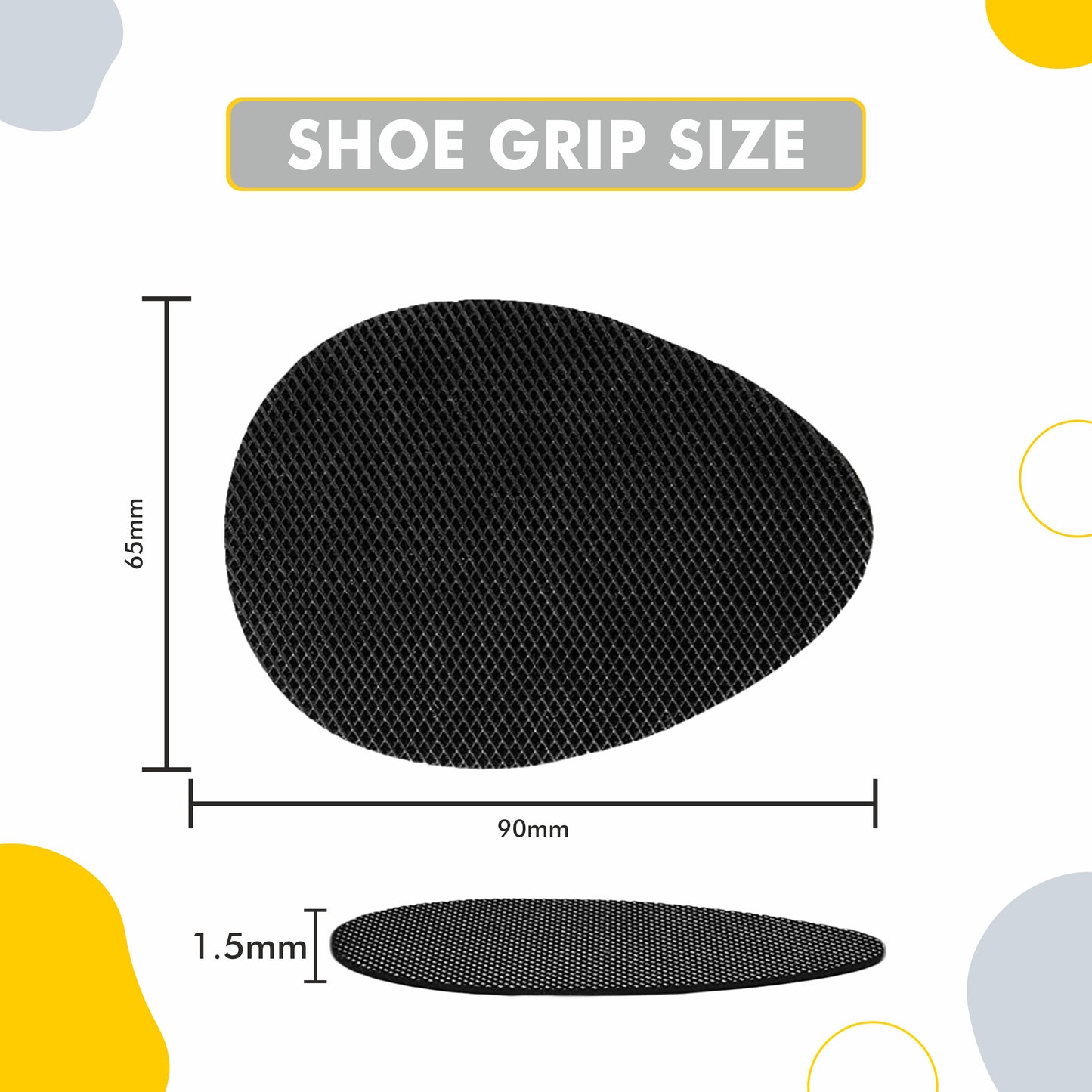 SlickFix Non-Slip Shoe Grip for Enhanced Safety and Versatile Use