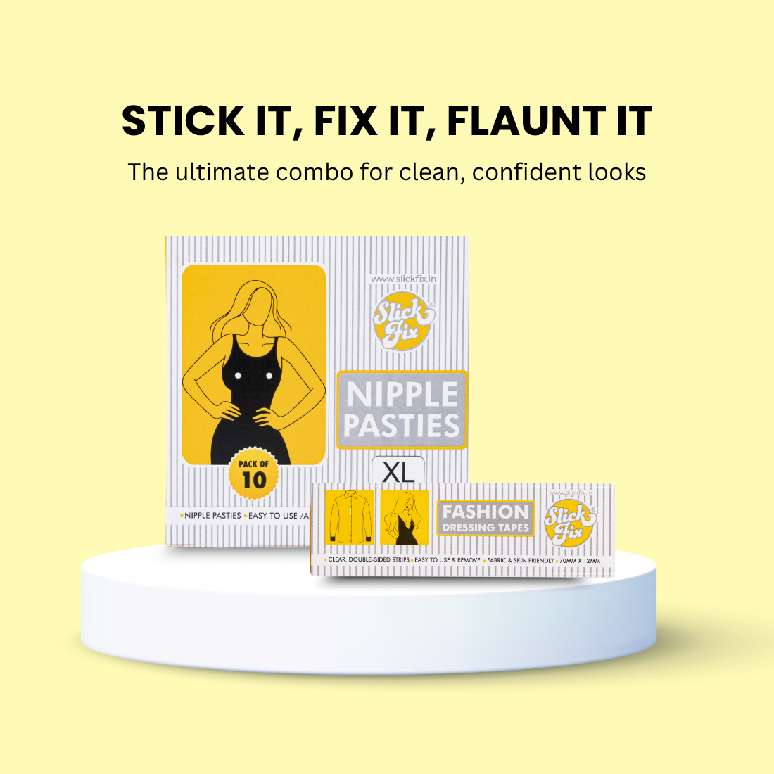 Nipple pasties xl & Fashion dressing tape 