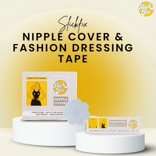 Nipple covers - transparent & ashion dressing tape