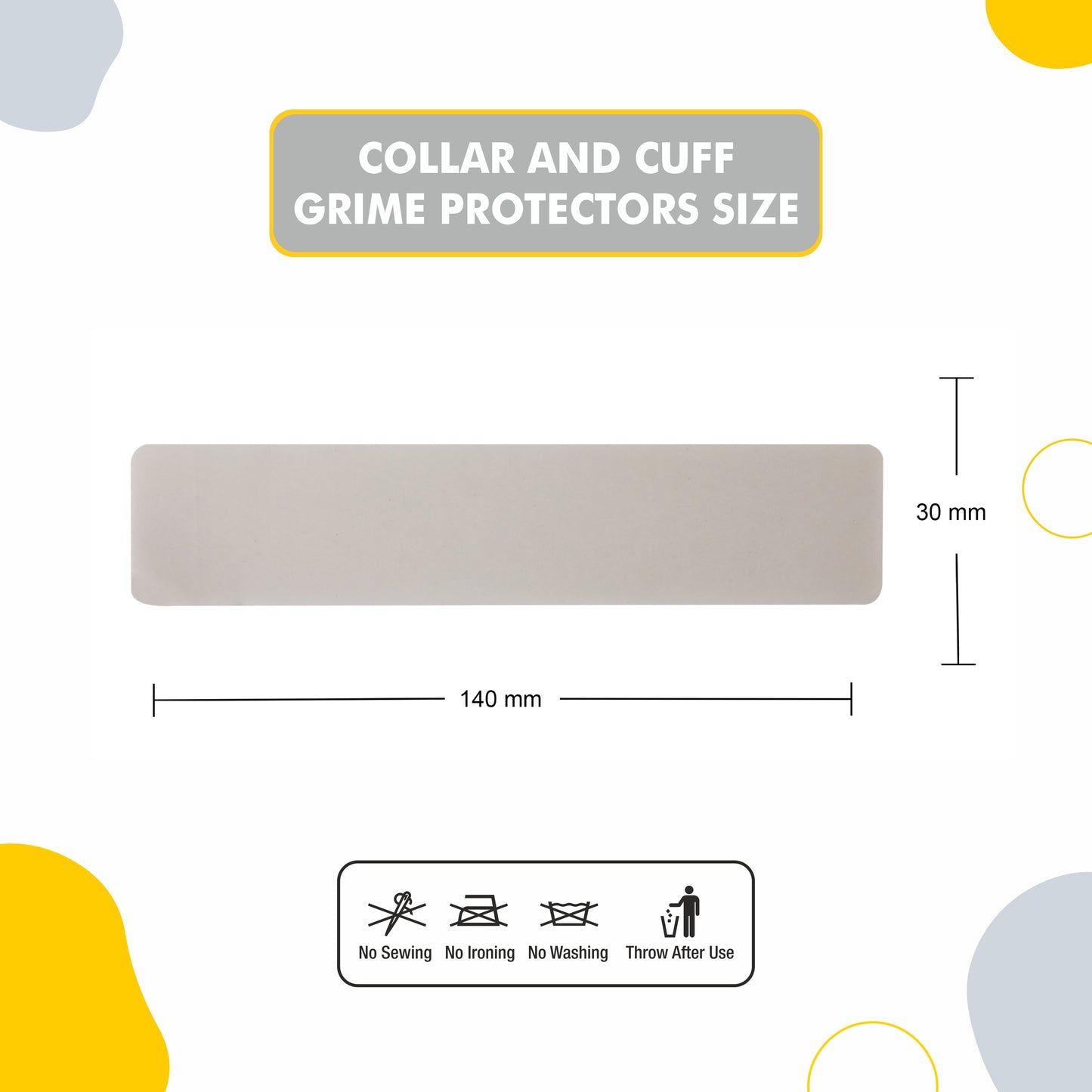 SlickFix Collar and Cuff Grime protector