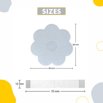 Slickfix Combo Pack - Fashion Dressing Tape (36 pcs each) & Nipple Covers (Transparent Colour) (10 pcs each)