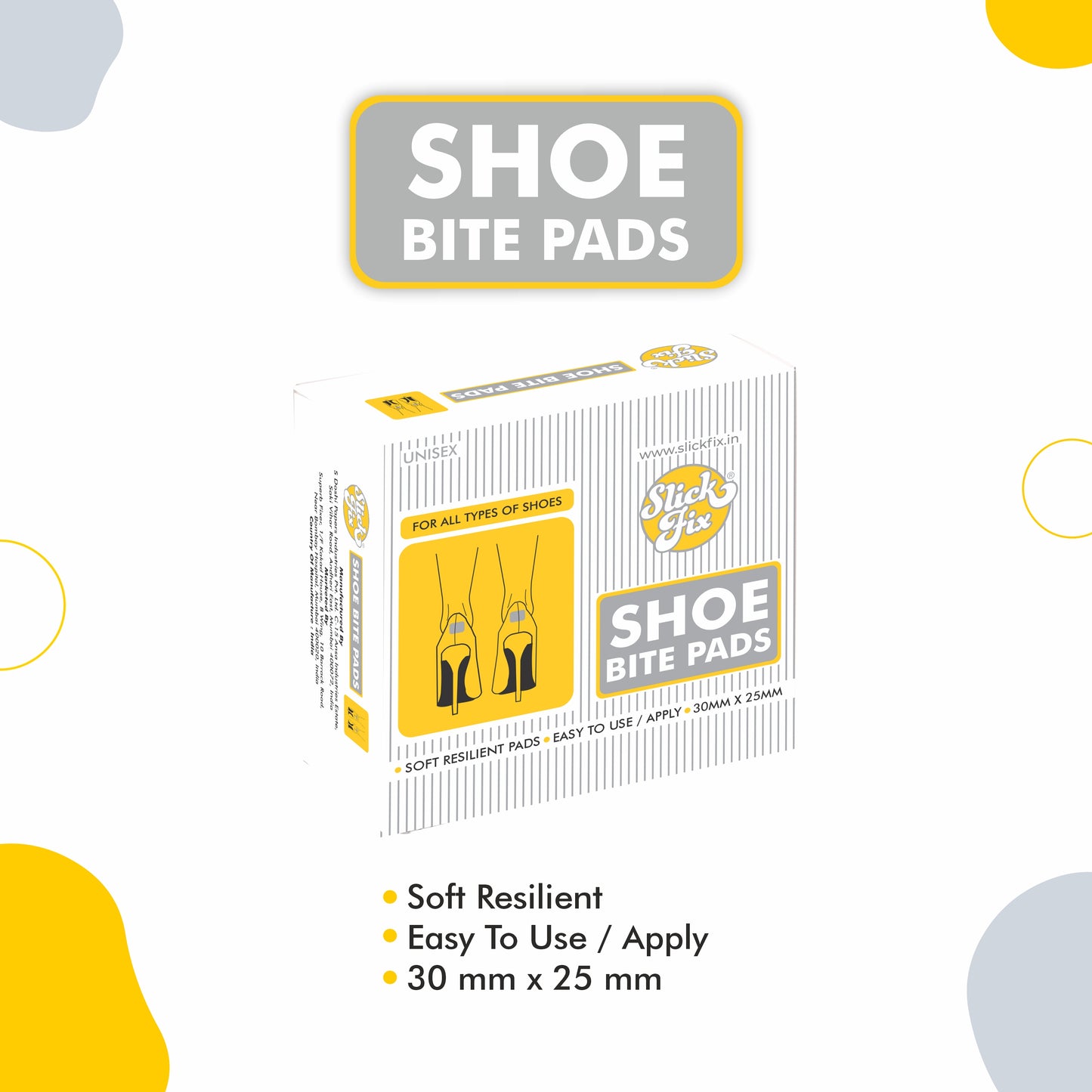 SlickFix Shoe Bite Pads (Regular)